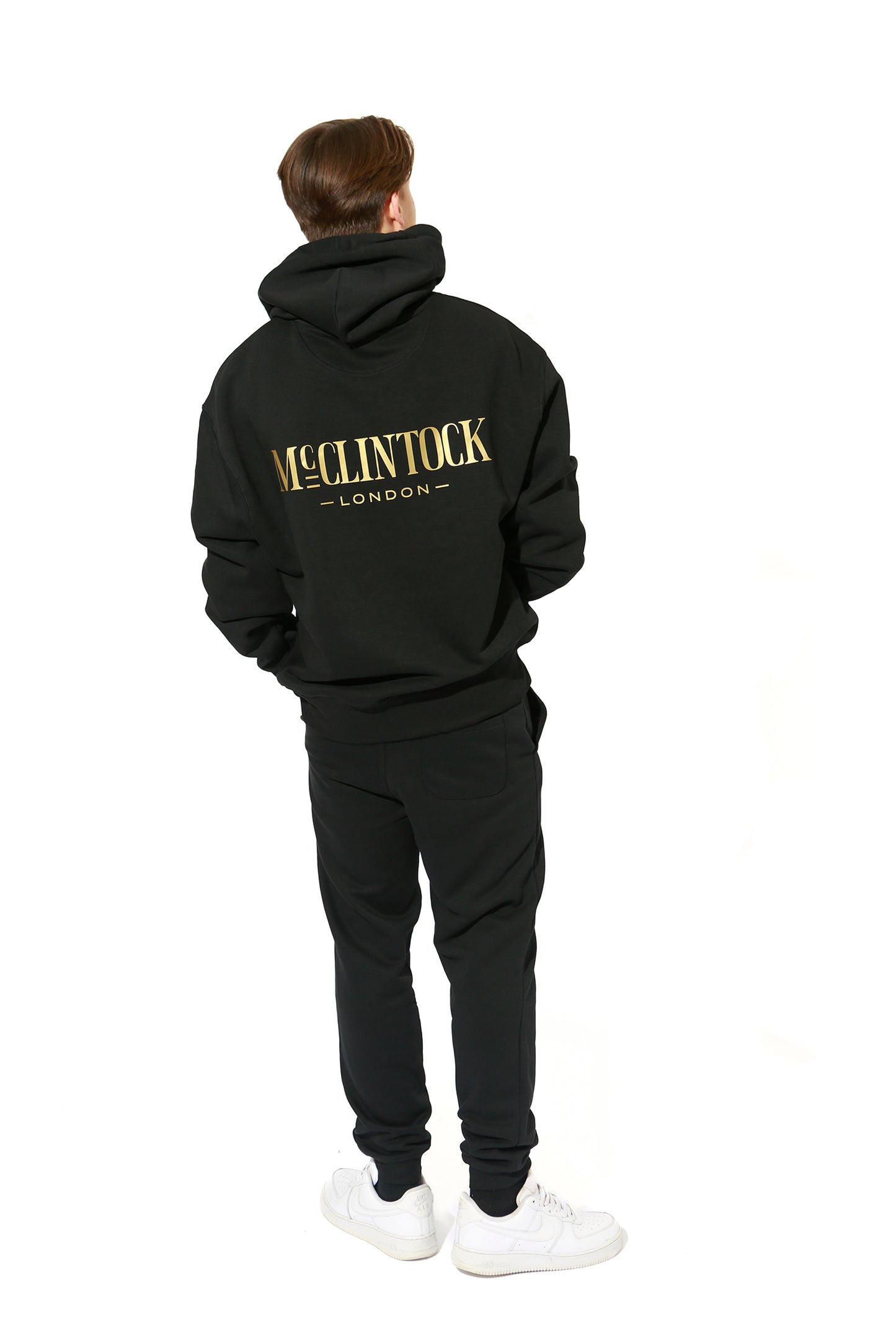 FULL BACK PIECE LOGO HOODIE